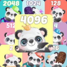 Panda 4096 Puzzle