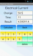 Электрические калькулятор screenshot 2