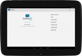 AndroIRC screenshot 8