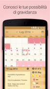 Il mio Calendario Mestruale, Traccia il tuo ciclo screenshot 1