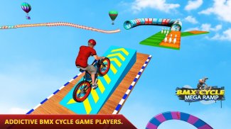 BMX Cycle Stunt Racing Games screenshot 0