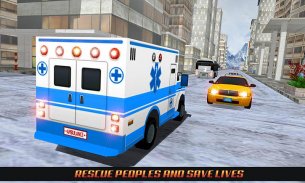 Ambulance Rescue Driving 2017 screenshot 0