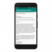 English Application Writting screenshot 4