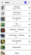 Tiere-Quiz - Lernen Sie alle Säugetiere und Vögel screenshot 0