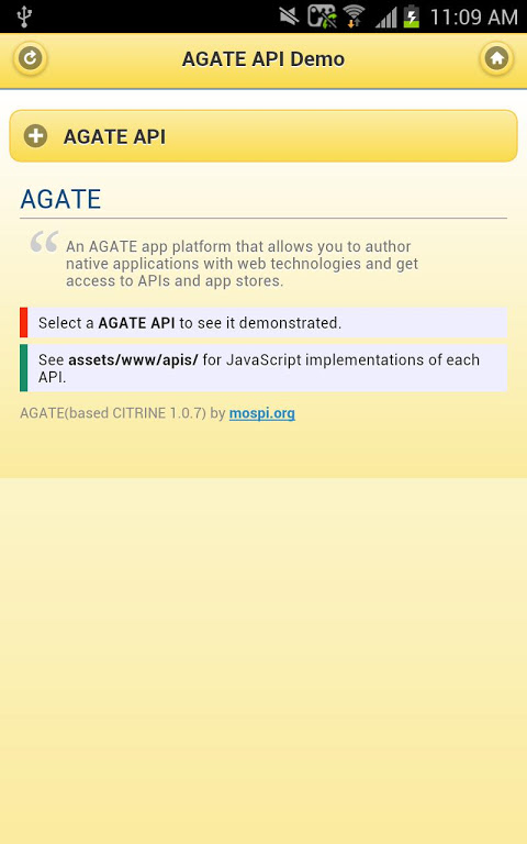 agate app