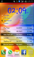 Bobs Widget Horloge mondiale screenshot 4