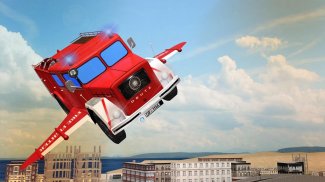 Flying Firefighter Truck 2016 screenshot 5