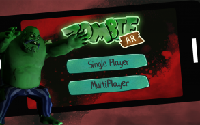 Zombie Augmented Reality Game (AR) screenshot 1