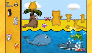 儿童动物游戏：谜语 screenshot 0