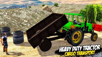 Heavy Tractor Trolley: Tractor Cargo Simulator screenshot 0