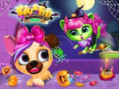 Kiki & Fifi Halloween Salon - Scary Pet Makeover screenshot 3