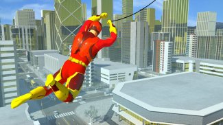 Flying Superhero Rescue Mission - Crime Fighter screenshot 2