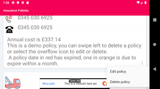 Insurance Policy & Policies Manager screenshot 7