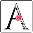 Glamorous Letters Icon