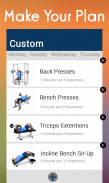 Fitness Workout-Bodybuilding-Weightlifting Trainer screenshot 2