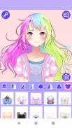 Cute Avatar Factory: Pastel Avatar Dress Up screenshot 0