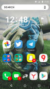 Football theme for Yandex Launcher screenshot 2