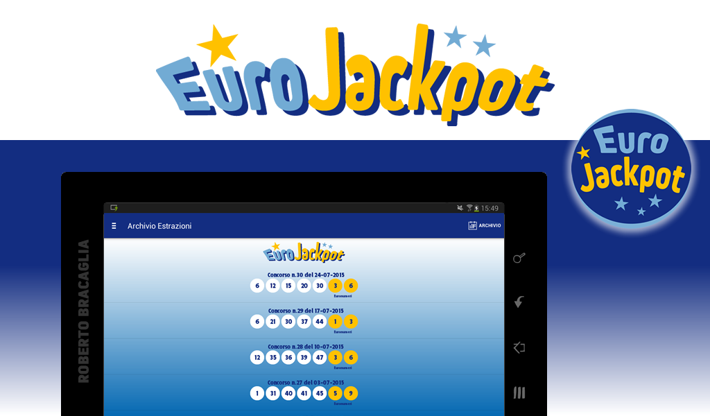 Estrazioni EuroJackpot APK Download for Android Aptoide