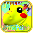 Dinosaur Coloring 3D - AR Cam Icon