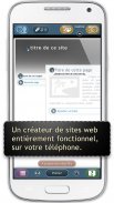 Website Builder pour Android screenshot 1