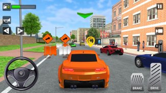 Game xe: Lái xe ô tô mô phỏng trong thành phố screenshot 13