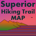 Superior Hiking Trail Data Map - Offline GPS Guide Icon