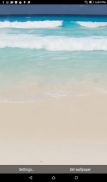 Tropical Beach Live Wallpaper screenshot 0