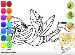 Insects Coloring Book screenshot 14