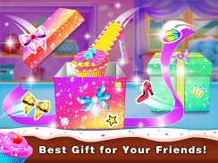 High Heel Cupcake Maker-Bakery Food Games Free screenshot 1