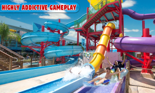 Water Park Slide Runner Games screenshot 0