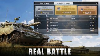 Tank Warfare: PvP Battle Game screenshot 0