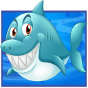 Jumping Baby Shark Icon