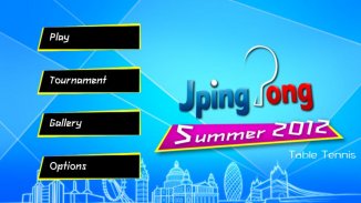JPingPong Summer 2012 screenshot 0