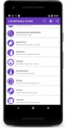 convertisseur d'unité screenshot 0