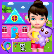 My Baby Doll House - Tea Party & Cleaning Game screenshot 4