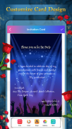 Invitation Card Maker IMG PDF screenshot 5