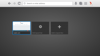 Internet Browser for Sony TV screenshot 1