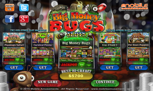 Big Money Lucky Lady Bugs Slots FREE screenshot 0