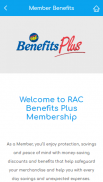 RAC Benefits Plus screenshot 1