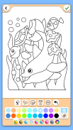 Dolphins coloring pages screenshot 5