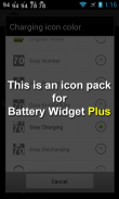 Battery Widget Icon Pack 5 screenshot 1