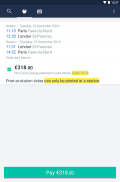 Trainline EU: bilhetes de trem screenshot 18