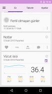 Âdet Takvimi - Period Tracker screenshot 1