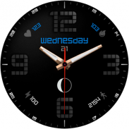 Analog Minimal Moon Watch Face screenshot 5