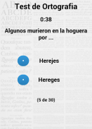 Test de Ortografía (Free) screenshot 2