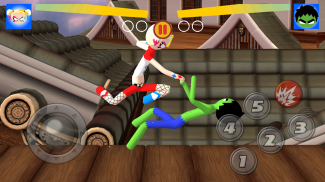 Stickman Fight - SuperHero Action Stick Battle screenshot 1