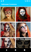 Хэллоуин костюмы макияж screenshot 0
