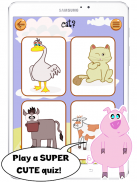 农场动物 配对游戏 screenshot 8