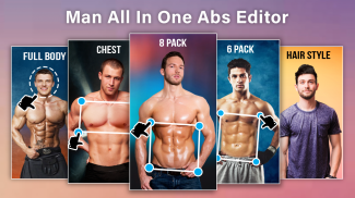 Man Abs Editor: Men Six pack, screenshot 10