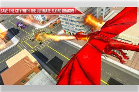 Flying Dragon - Car Robot Game screenshot 2